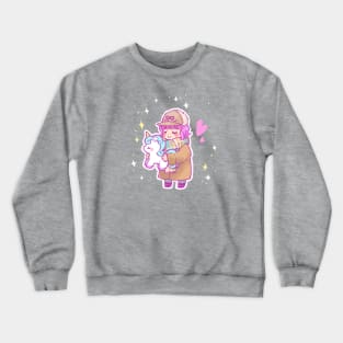 Unicorn Girl Crewneck Sweatshirt